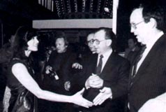 Lothar Späth, Manfred Rommel und Ex-Präsidentin Shefali Ganguly